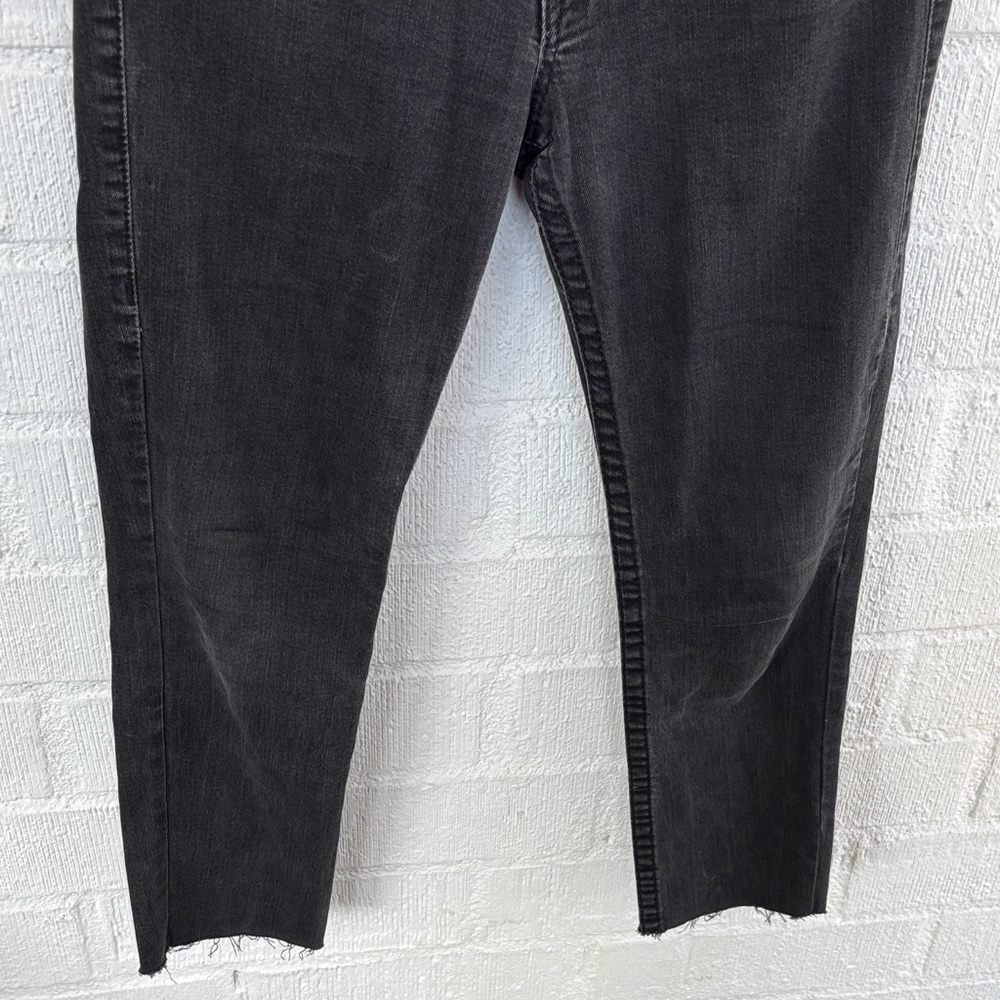 True Religion Billy Black Mid Rise Y2K 90s Horseshoe Denim Jeans sz 32 - Picture 8 of 11